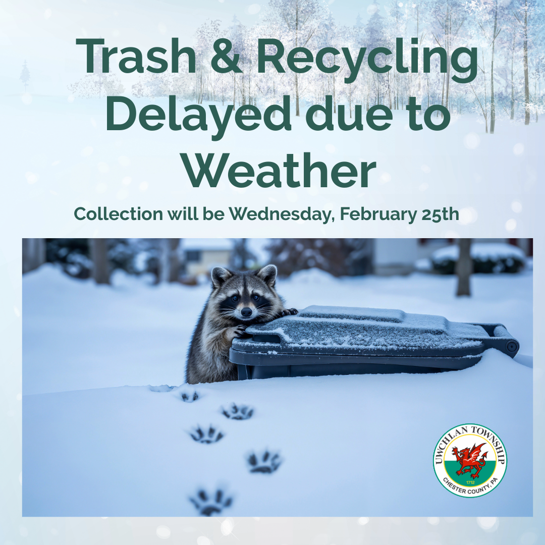 trash delayed until feb 25